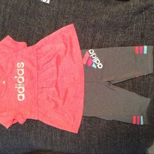 NWOT Adidas 2-PC Set - Girls 18M